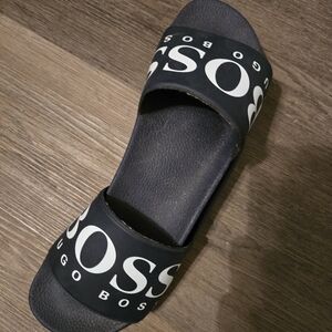Hugo Boss Black Slide Sandals